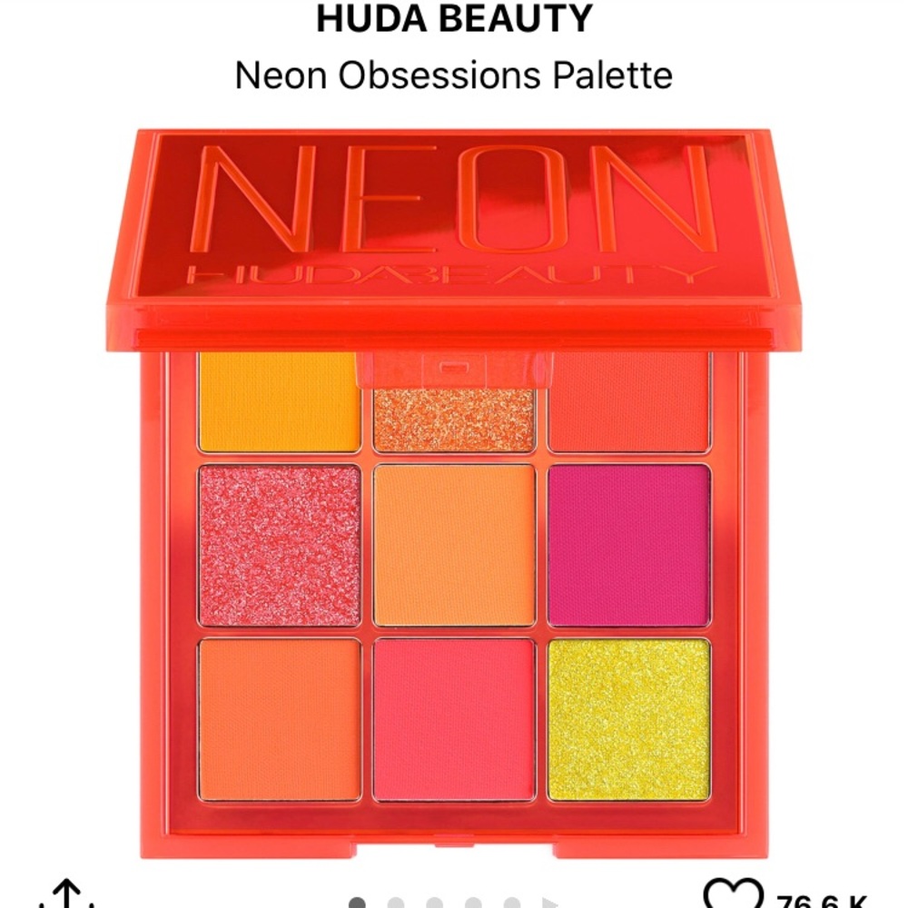 HUDA BEAUTY Neon Obsession Palette(Orange)